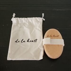 DE LA HEART The Body Brush Drawstring Bag Dry Brushing